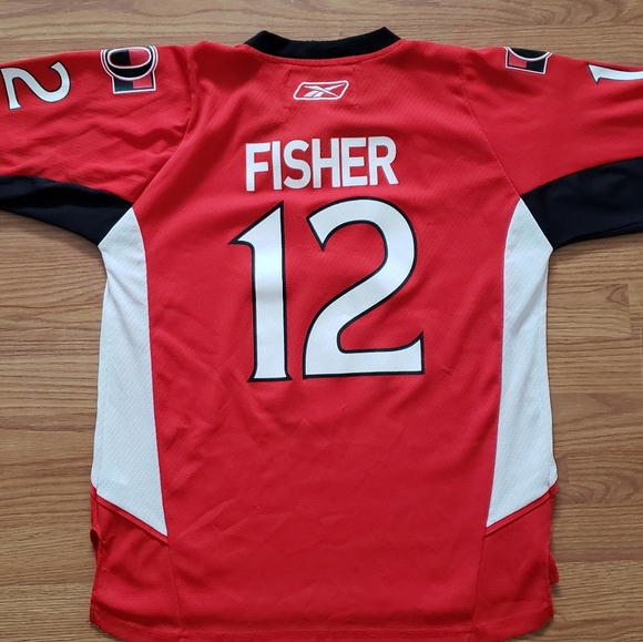 Ottawa Senators Mike Fisher #12 Jersey Youth L/XL - Picture 1 of 8